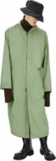 Fear of God Green Reflective Hooded Coat 166352